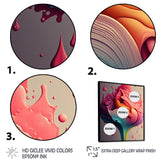 Multicolor Liquid Ink Tulip Flowers I