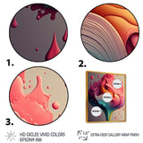 Multicolor Liquid Ink Tulip Flowers I