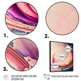 Multicolor Liquid Ink Tulip Flowers IV