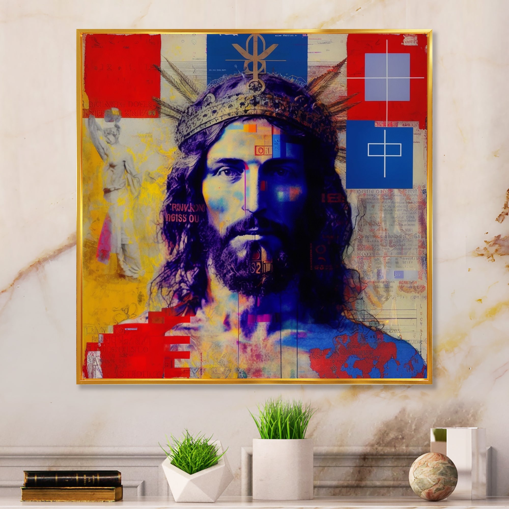 Pop Art Jesus Portrait II