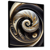 Gold Black And White Stained Glass V