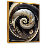 Gold Black And White Stained Glass V