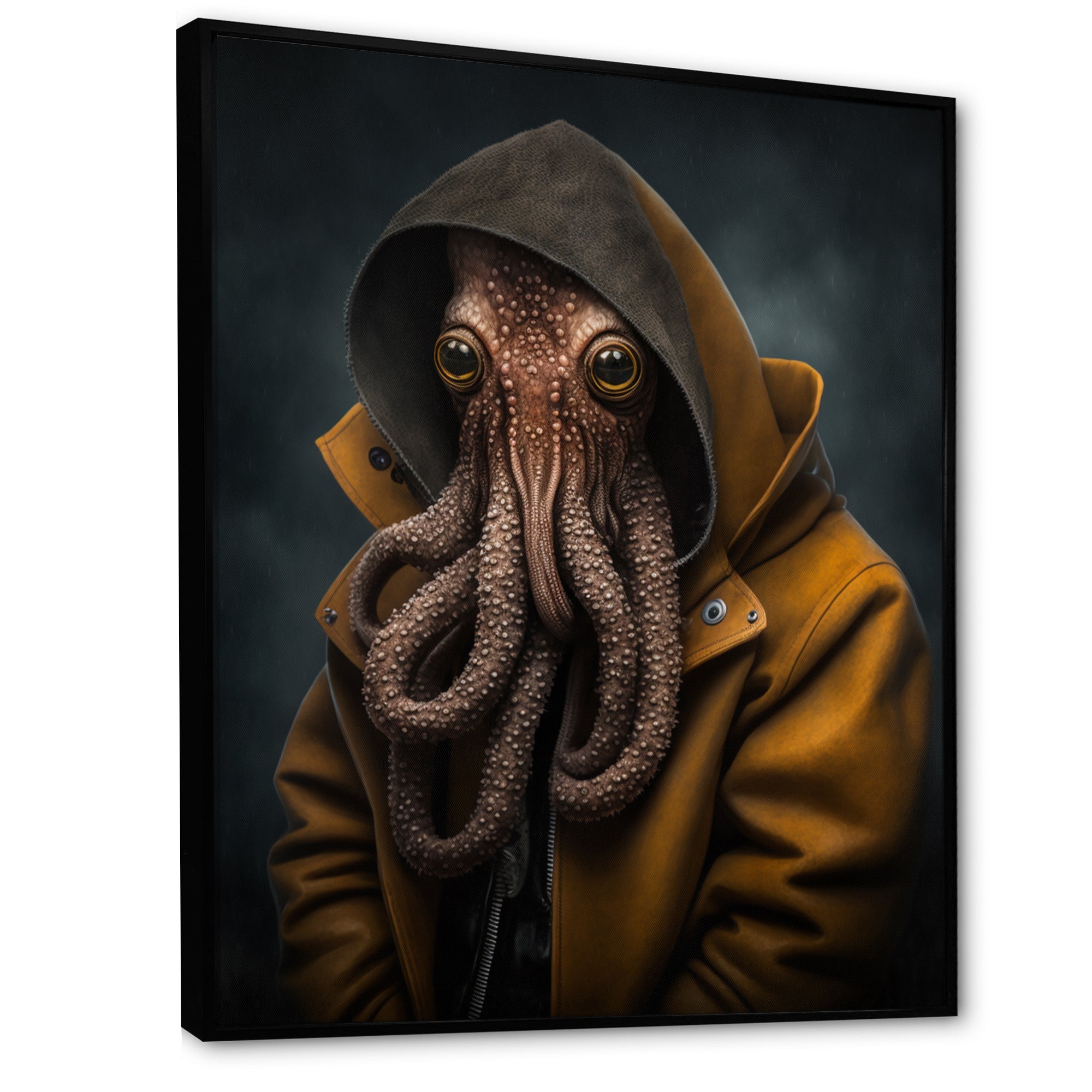 Anthropomorphic Of Octopus Portrait IV