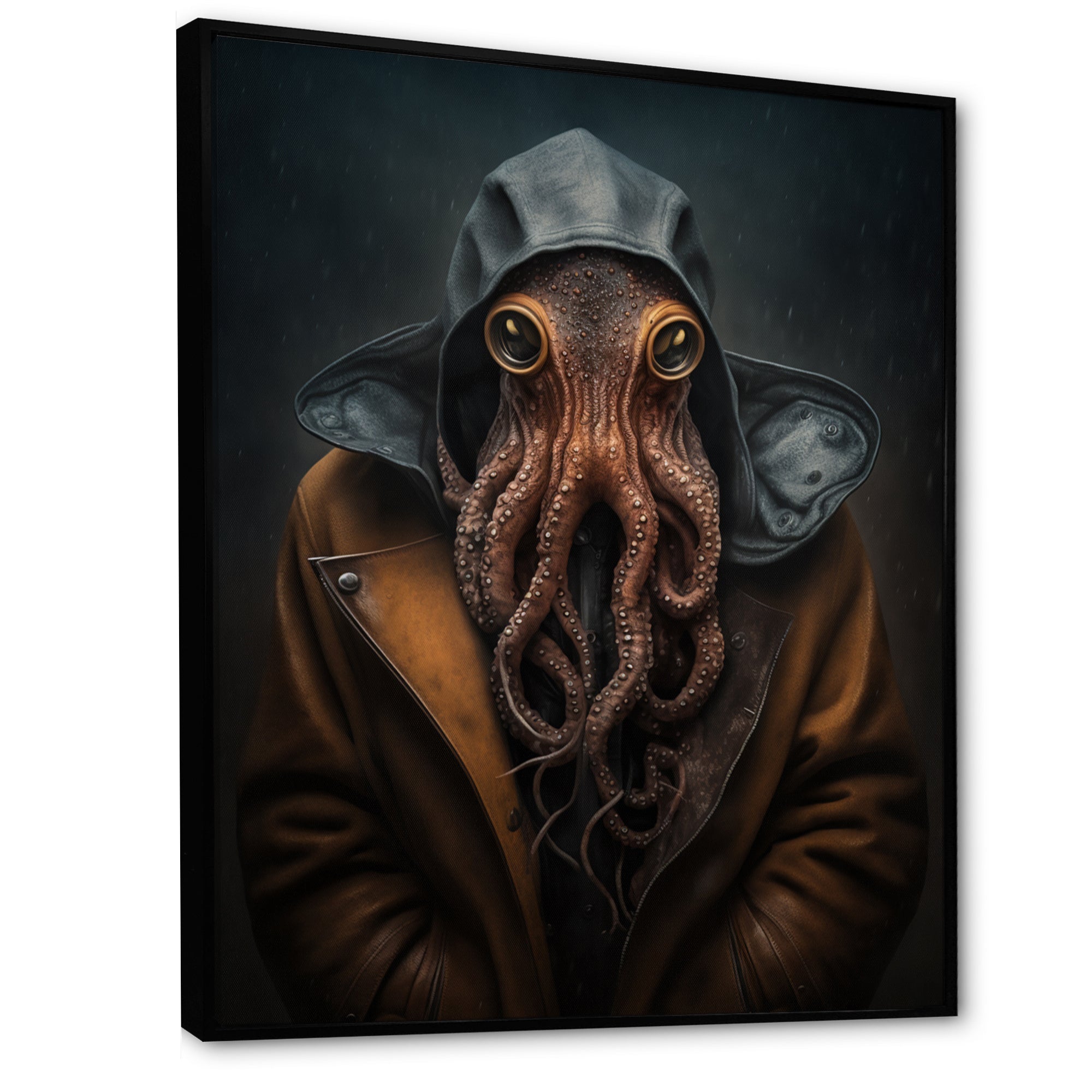 Anthropomorphic Of Octopus Portrait V
