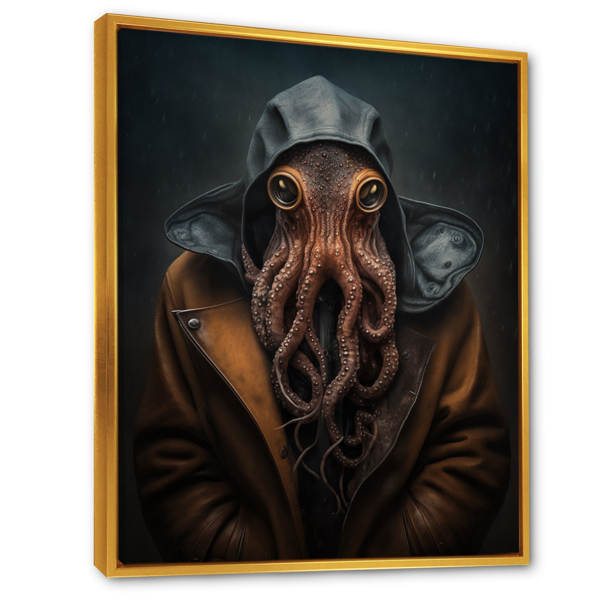 Anthropomorphic Of Octopus Portrait V