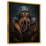 Anthropomorphic Of Octopus Portrait V