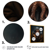 Anthropomorphic Of Octopus Portrait V