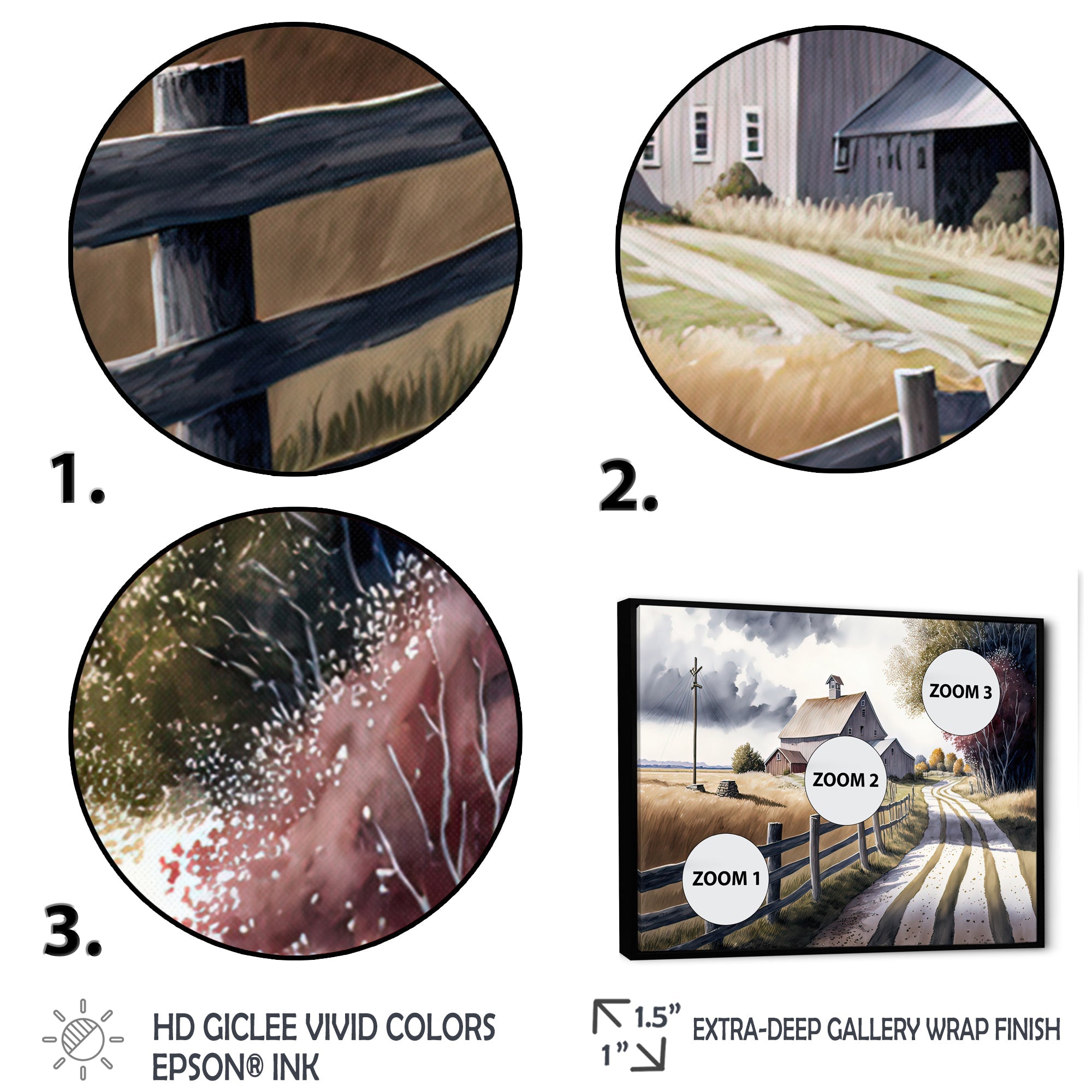 Calm Red Barn In Spring VII