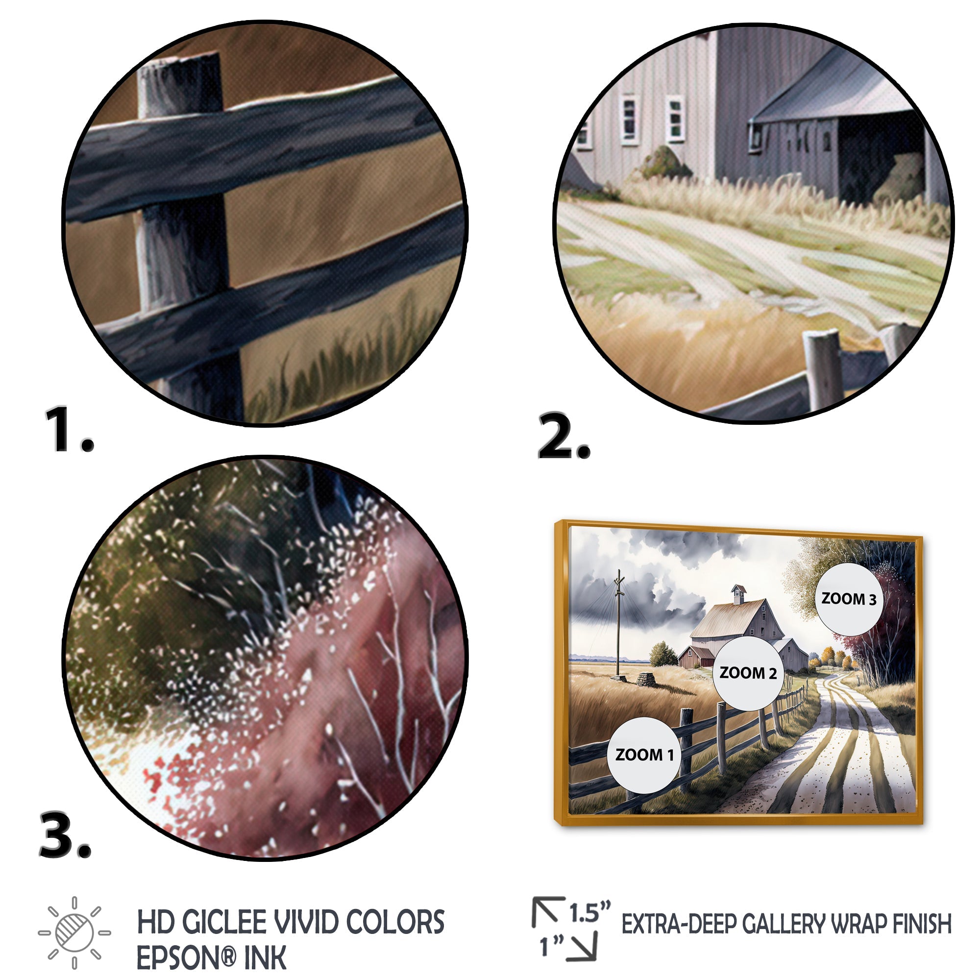 Calm Red Barn In Spring VII