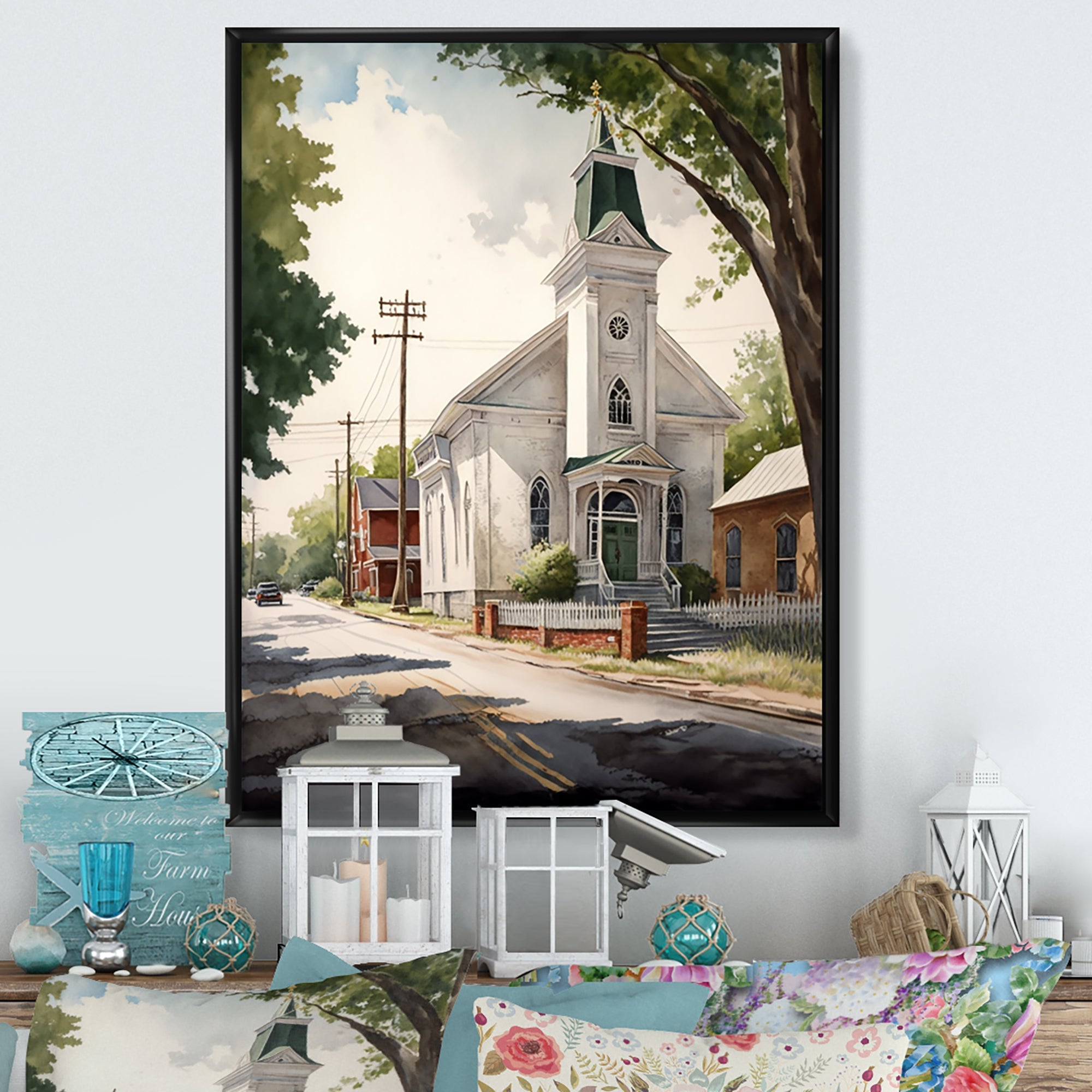 Church In Country Town II