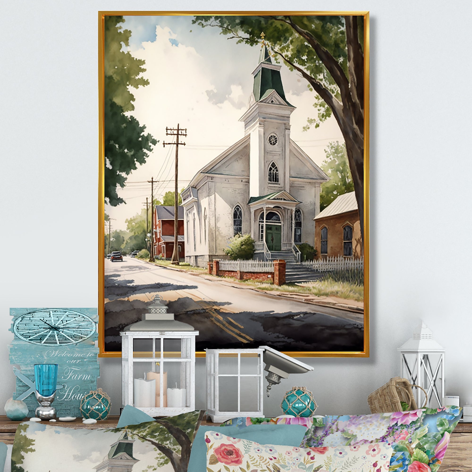 Church In Country Town II