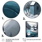 Church On A Lake In Winter III