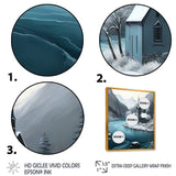 Church On A Lake In Winter III