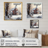 Church In Country During Winter II