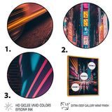 Futuristic New York City Neon II