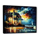 Monochome Yellow And Grey Farm I