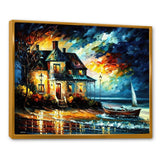 Monochome Yellow And Grey Farm I