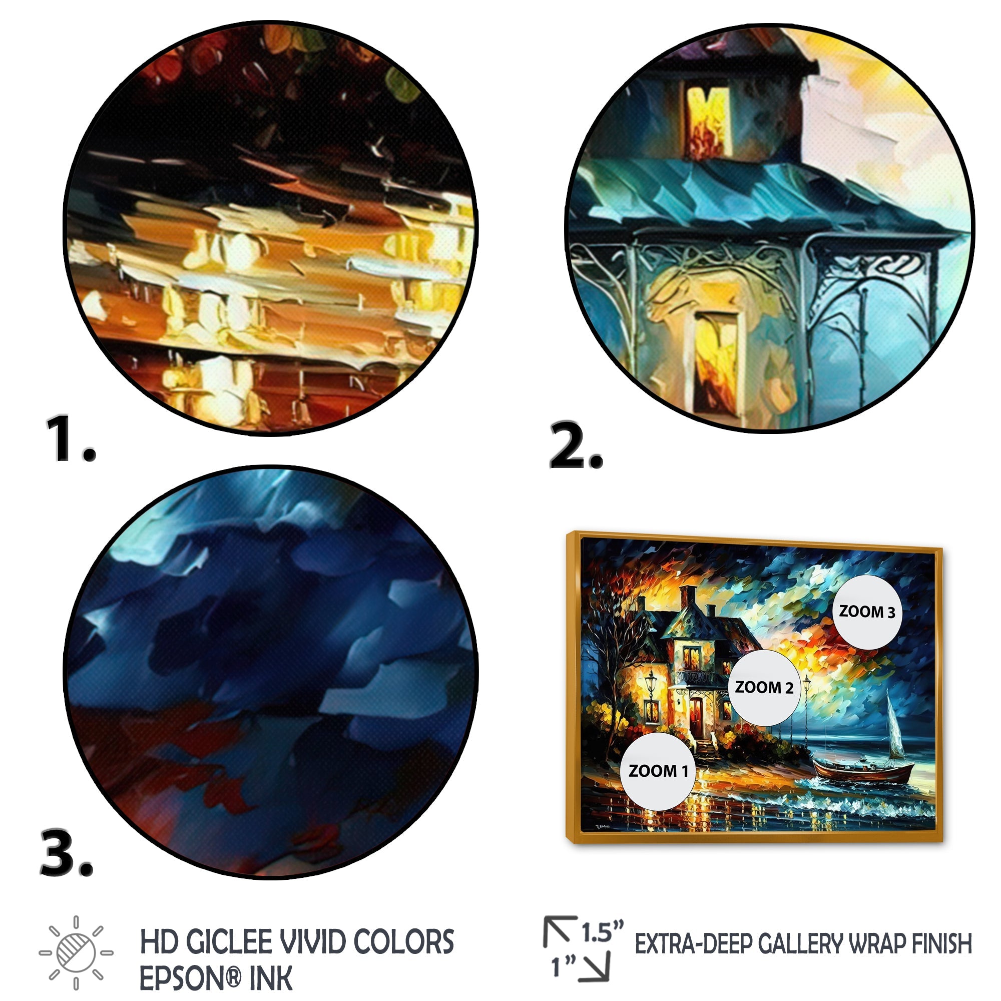 Monochome Yellow And Grey Farm I