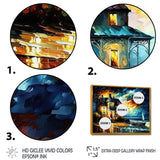 Monochome Yellow And Grey Farm I