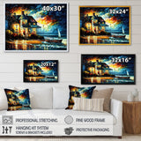 Monochome Yellow And Grey Farm I