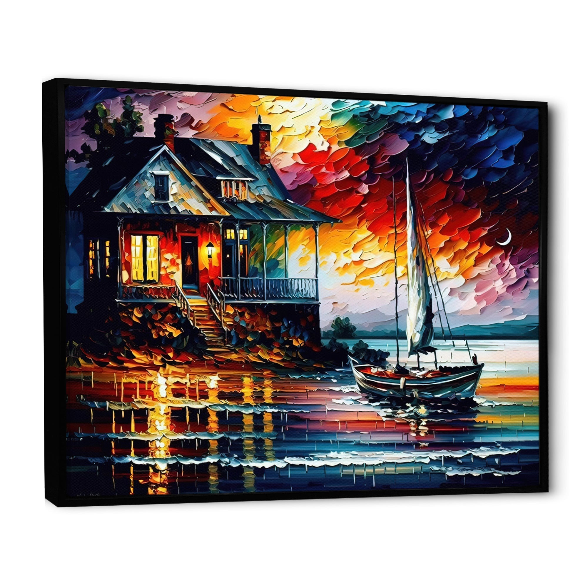 Monochome Yellow And Grey Farm II