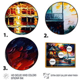 Monochome Yellow And Grey Farm II