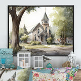 Monochome Yellow And Grey Farm III