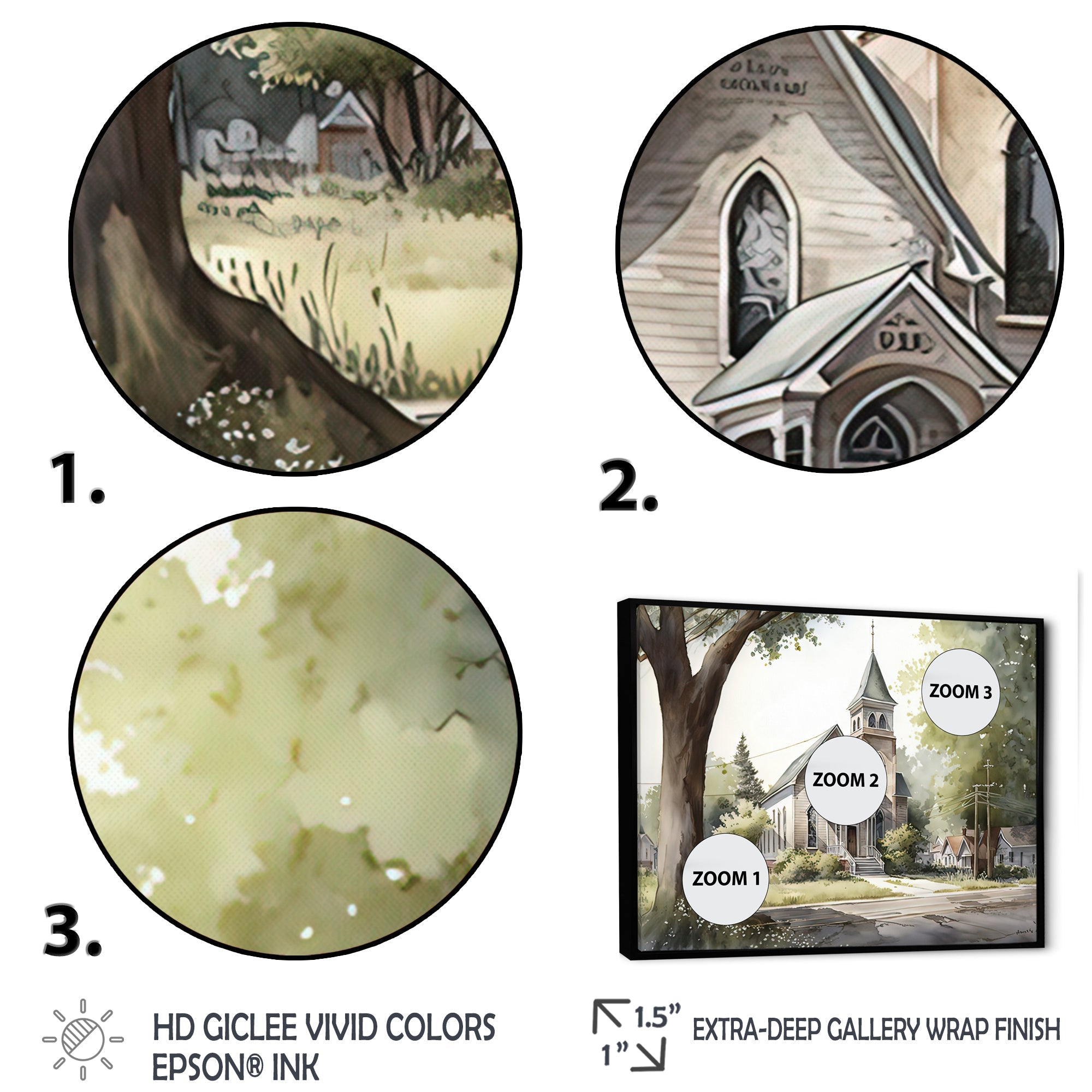 Monochome Yellow And Grey Farm III