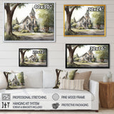 Monochome Yellow And Grey Farm III