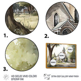 Monochome Yellow And Grey Farm III