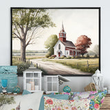 Monochome Yellow And Grey Farm VI