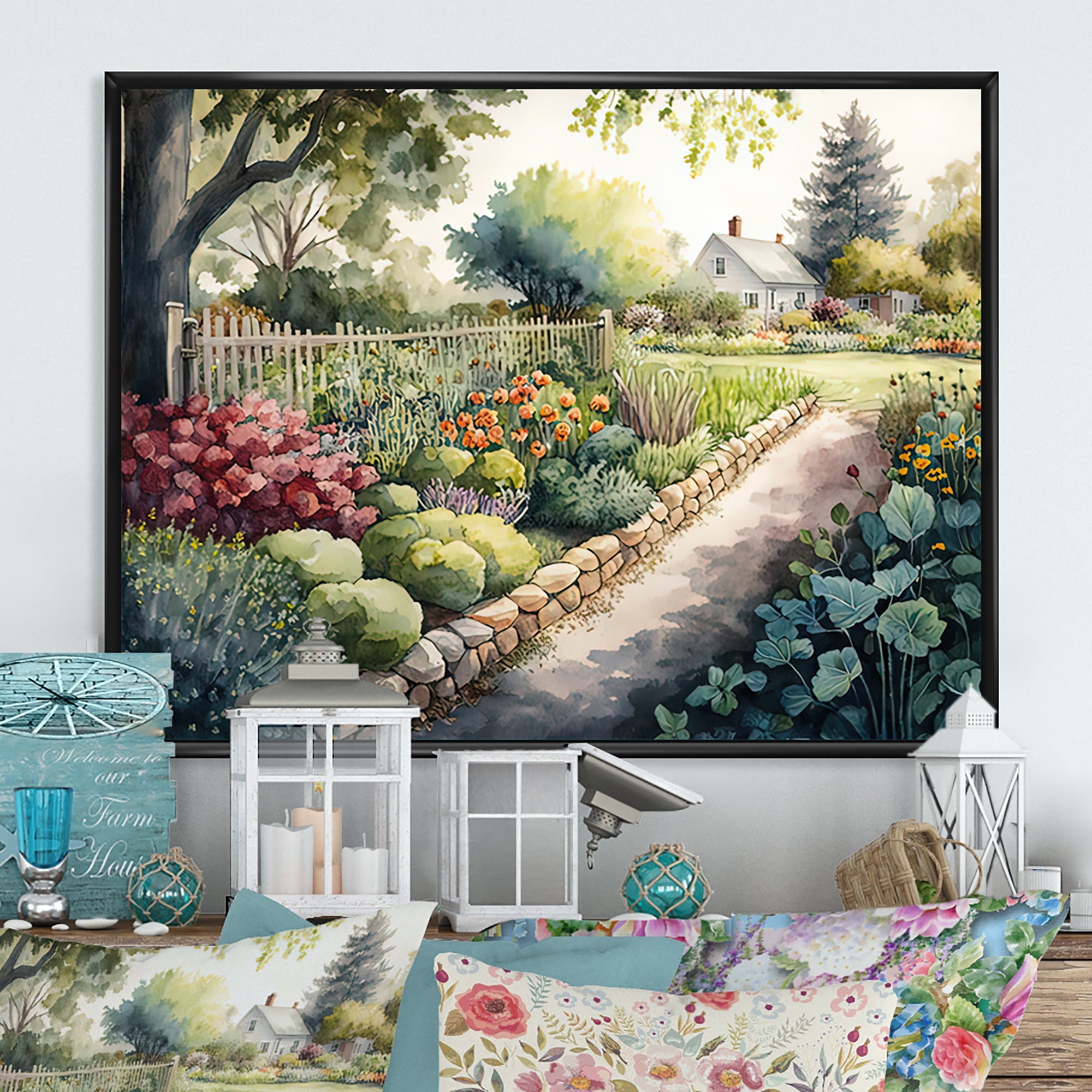 Fresh Garden At The Cottage III