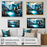 Cabin By A Lake In Fall II