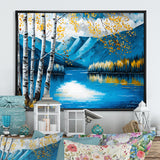 Lake View In The Fall