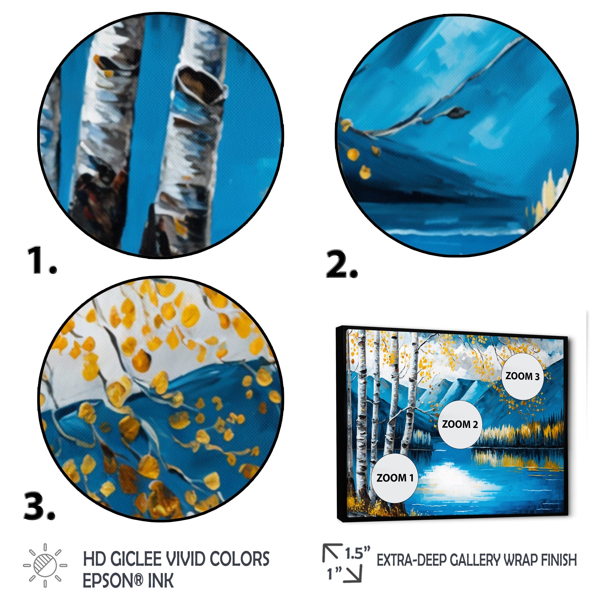 Lake View In The Fall