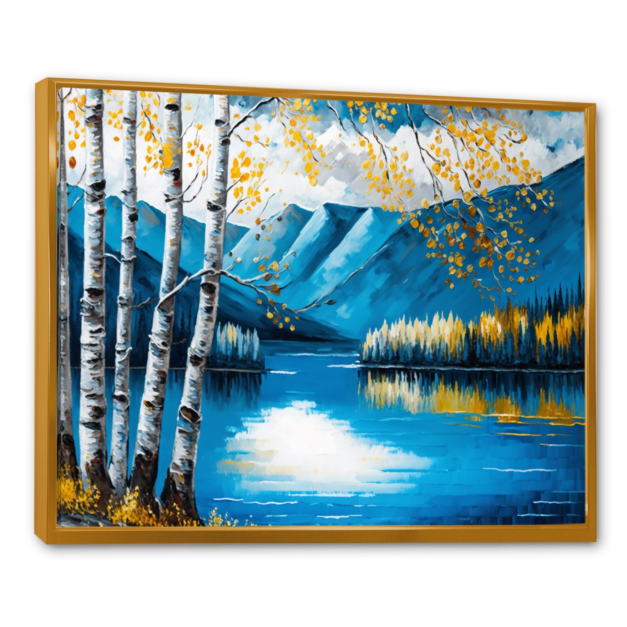 Lake View In The Fall