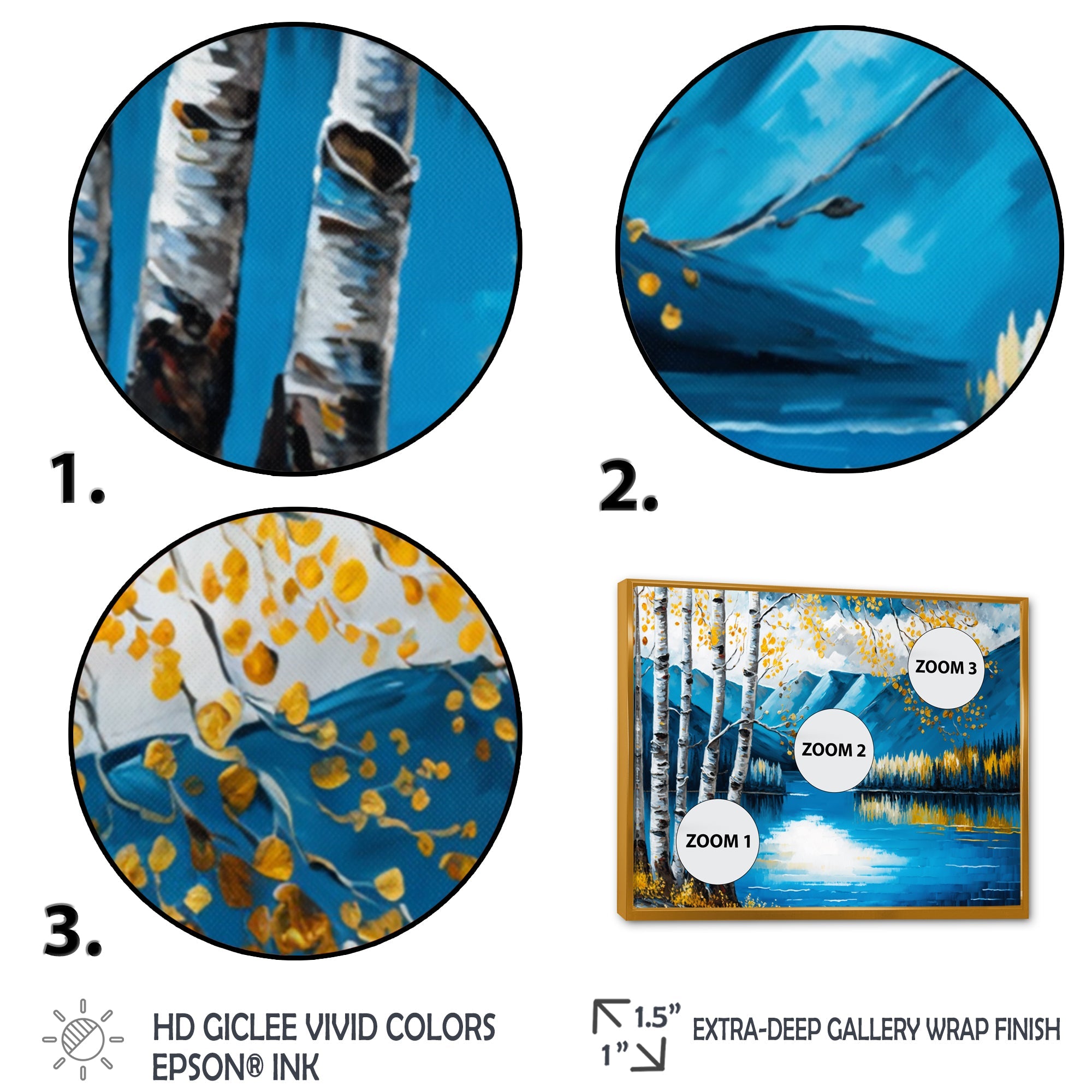 Lake View In The Fall