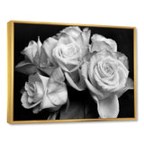 Bunch of Roses Black and White Wall Art