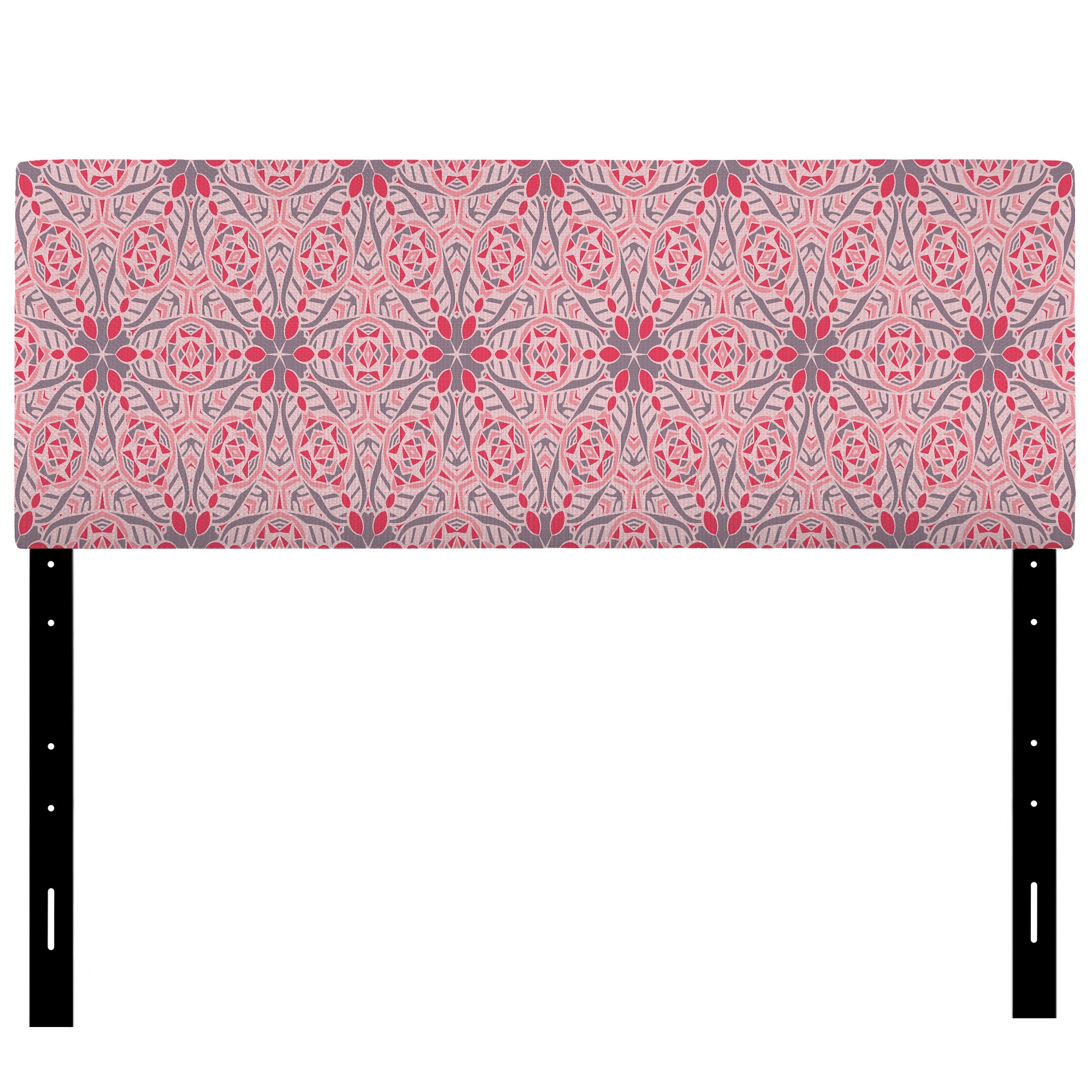 Cute Abstract Mosaics Pattern upholstered headboard