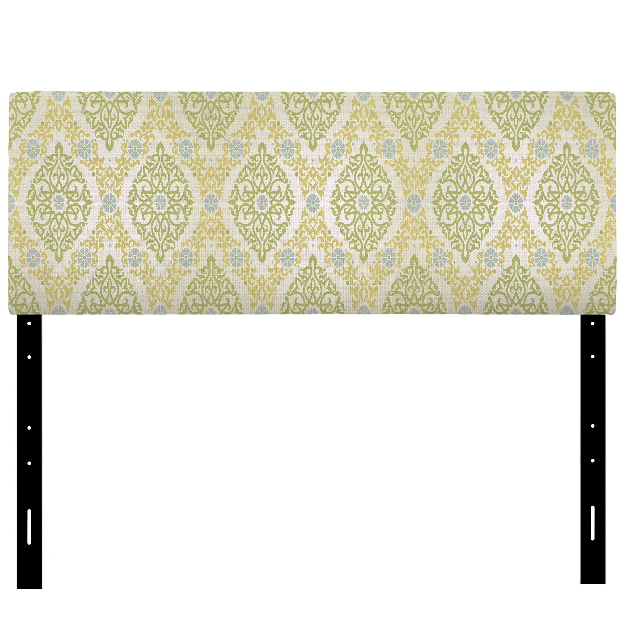 Pattern in Eastern Style upholstered headboard