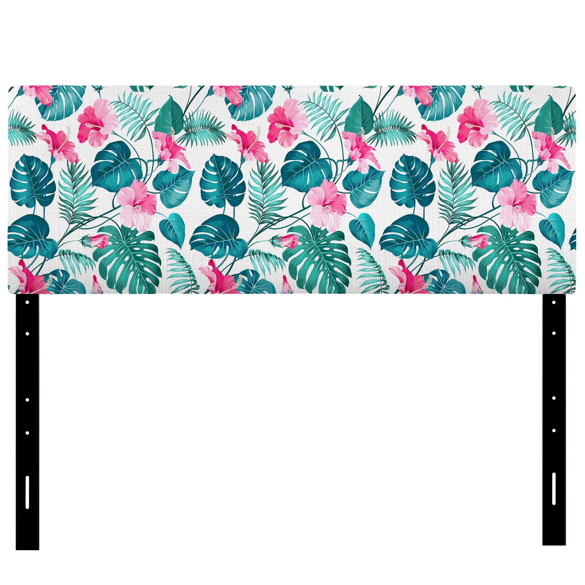 Blossom Flowers upholstered headboard
