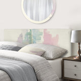 Pink Lifting Fog upholstered headboard