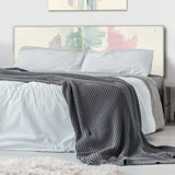 Pink Lifting Fog upholstered headboard