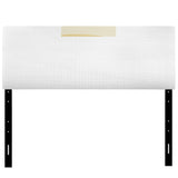 Minimalistic Retro Landscape II upholstered headboard