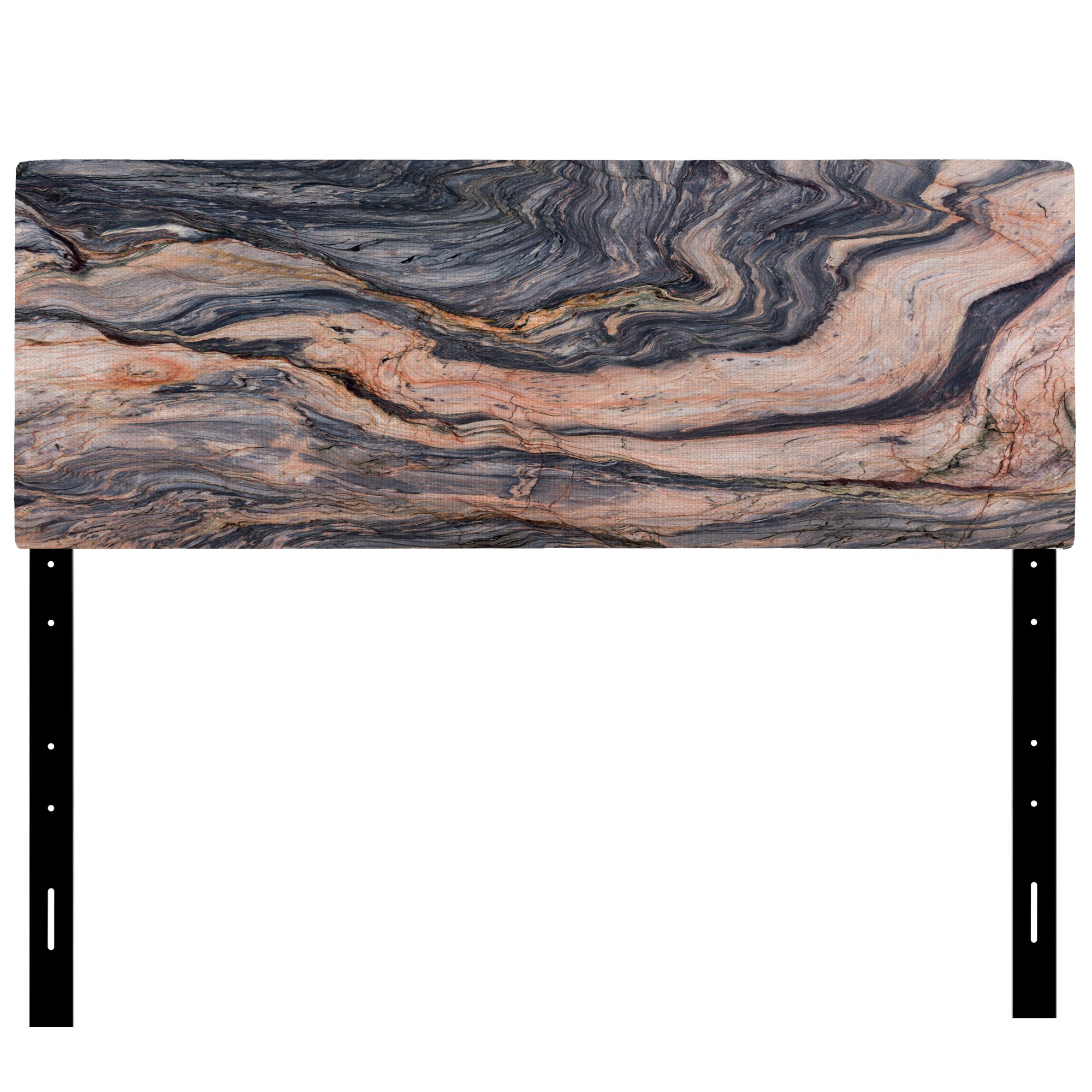 Sand Stone Landscape upholstered headboard