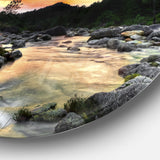 Rocky Mountain River at Sunset' Extra Large Wall Art Landscape