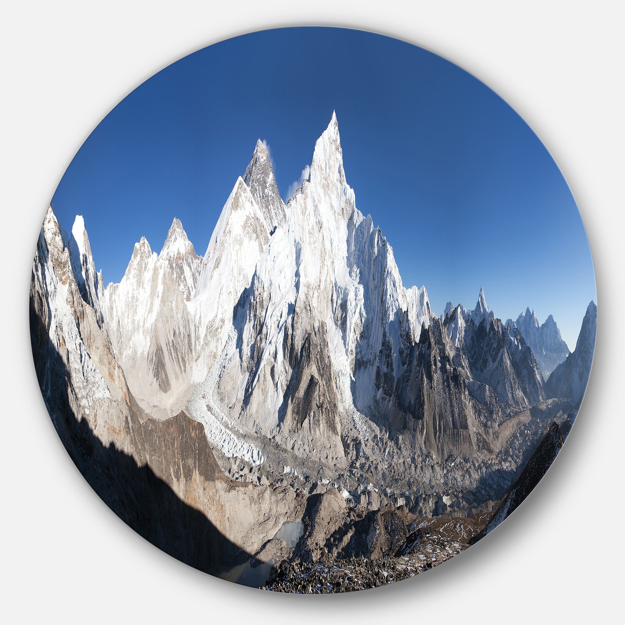 Mount Everest Glacier Panorama' Landscape Print Wall Artwork