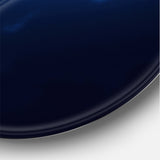 Designart 'Full Moon In Cloudy Night Sky III' Nautical & Coastal Metal Circle Wall Art