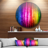 Glowing Background' Abstract Metal Artwork