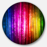 Glowing Background' Abstract Metal Artwork